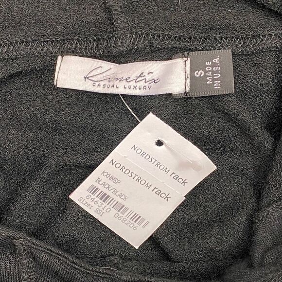 Kinetix Prague Black Pullover Hooded Sweatshirt S - Picture 11 of 12